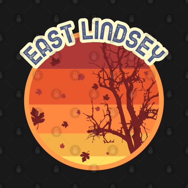 East Lindsey England Great Britain Leaves Falling Autumn and Fall Amber Autumn, Best gift for September October and November, leaf falling by AbsurdStore