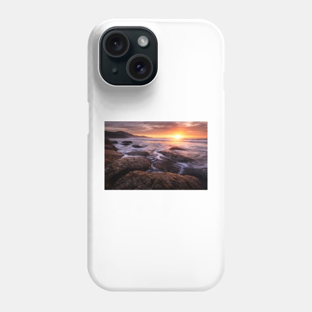 Swirls At Sunrise Phone Case by Geoff79