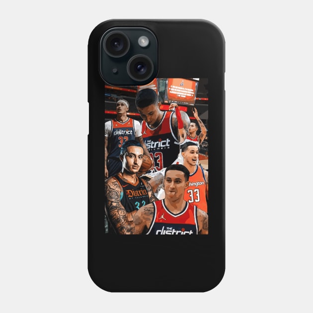 Kyle Kuzma Basketball Phone Case by Playful Creatives