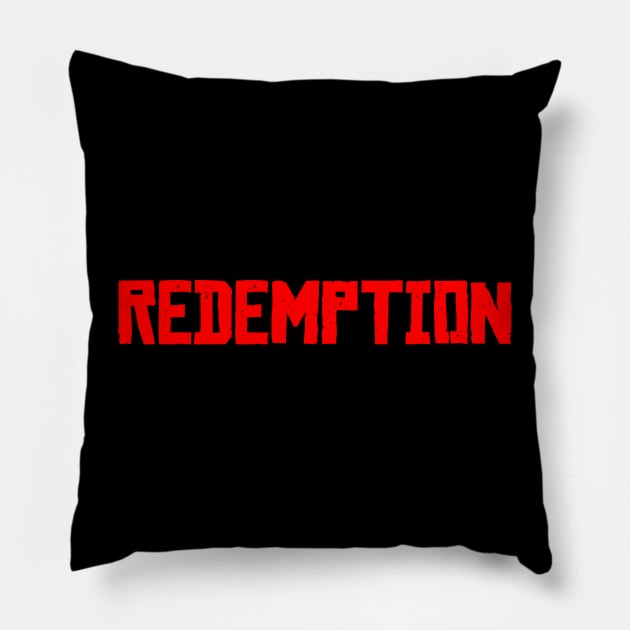Red Dead Redemption 2 Redemption Pillow by foozler