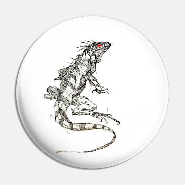 lizard Pin by vabontchi