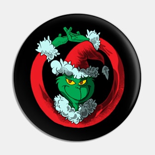 GRINCH STOLE CHRITMAS Pin