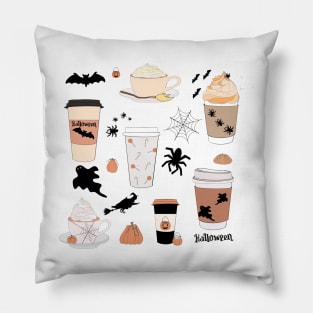 Halloween Coffee Pillow