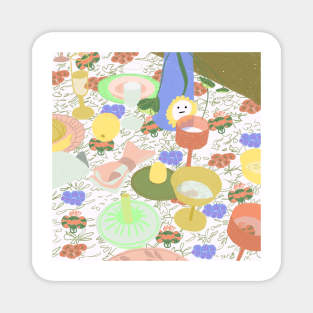 garden party Magnet