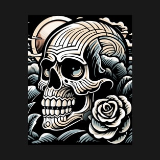 Skull- Full Tattoo Design 2 T-Shirt