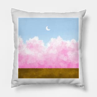 Cotton Candy Clouds Pillow