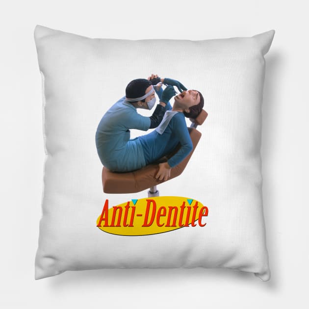 Rabid Anti-Dentite Pillow by HiPopProject