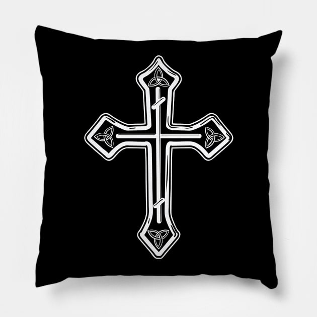Cross 01 Great for Mask Pillow by Verboten