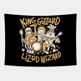 King Gizzard & The Lizard Wizard - Original Fan Art Tapestry