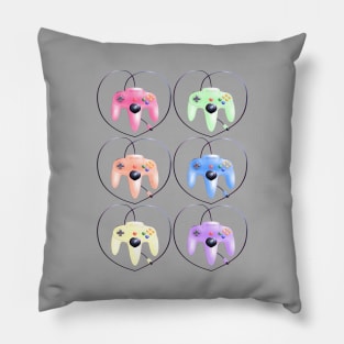 Controller Rainbow Pillow