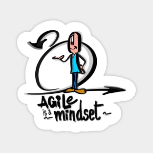 Agile is a mindset Magnet