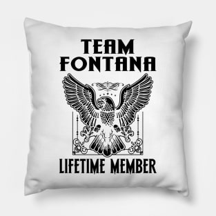 Fontana Family name Pillow