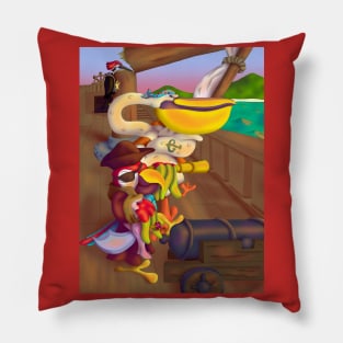 A Parrot's Life for Me Pillow