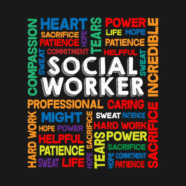 Social Work Month Social Worker Gift Social TShirt TeePublic