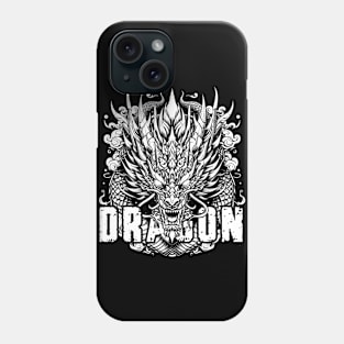 black and white Phone Case