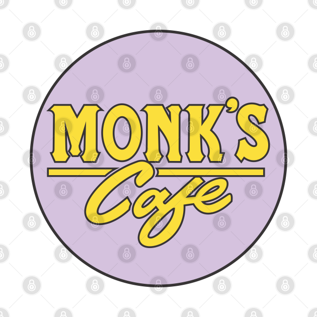 monks cafe t shirt