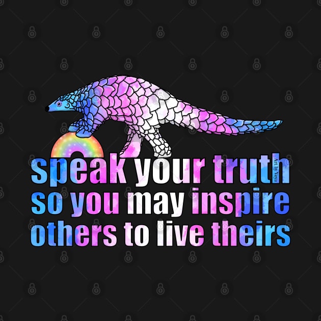 Speak Your Truth by Art by Veya