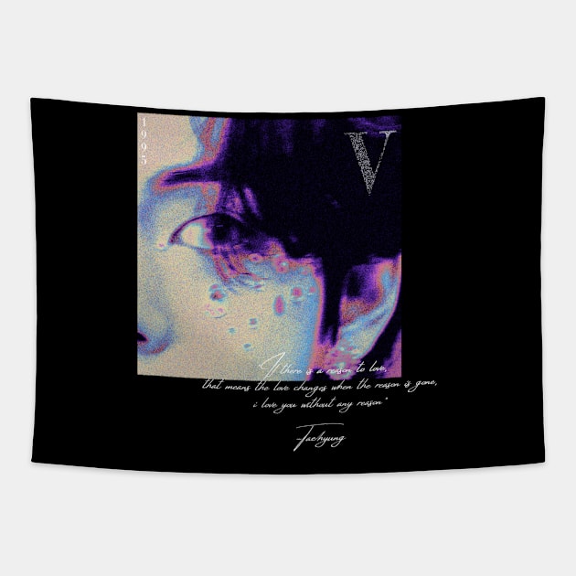 kim taehyung Tapestry by nelkrshop