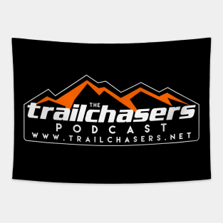 TrailChasers Podcast Logo Shirt Tapestry