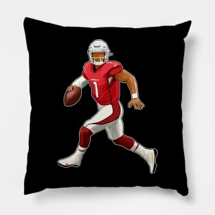 Kyler Murray #1 Scrambles Pillow