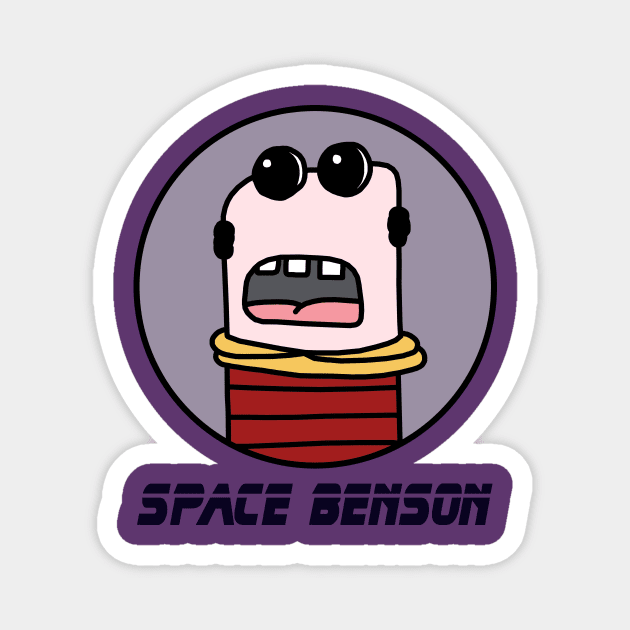 Space Benson Magnet by Benson Comics