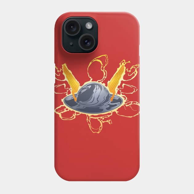 The Helmet of the Flash Phone Case by Meechemax