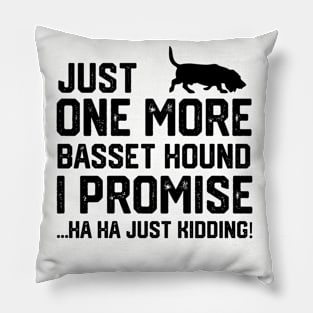 just one more basset hound i promise ...ha ha just kidding! Pillow