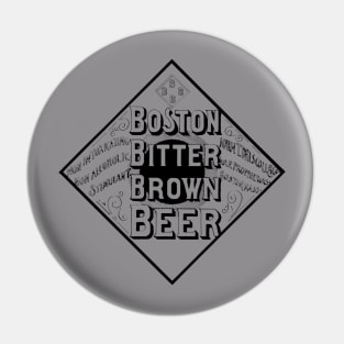 1892 Boston Massachusetts Bitter Brown Beer Pin