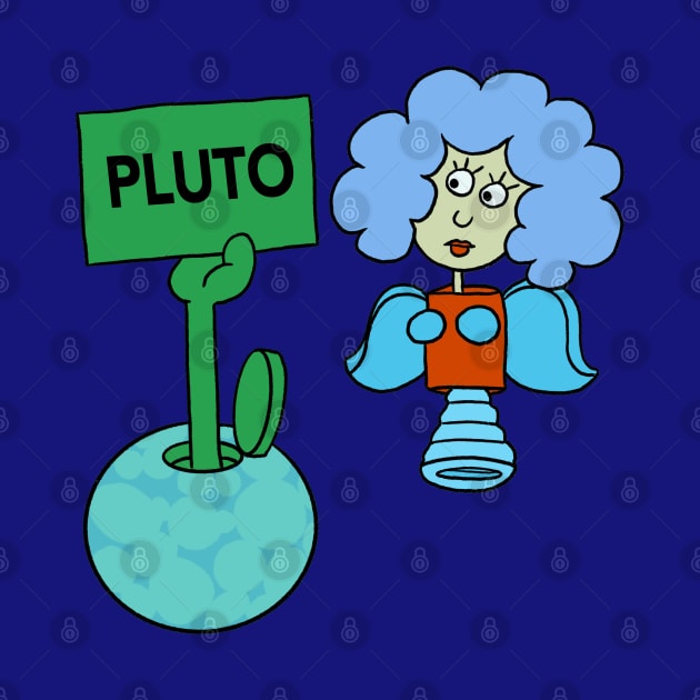Interplanet Janet - Pluto by ThirteenthFloor