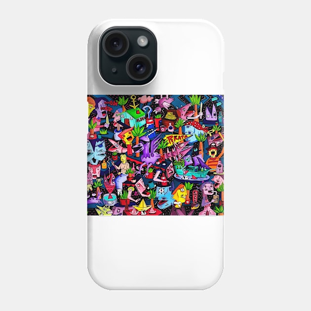 Aldea Pirata Phone Case by borisoa