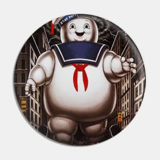 Stay-puft Marshmallow Pin