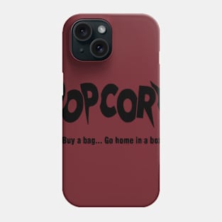 Popcorn - "Classic Logo" HORROR MOVIE NostaljunkPod Phone Case