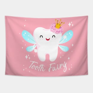 Girl Tooth Fairy Tapestry