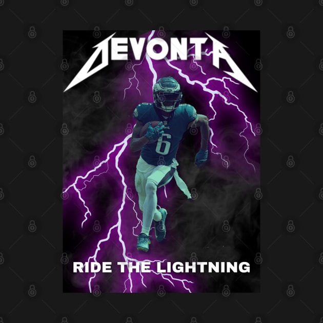 Devonta Smith - Ride The Lightning by Schuylkill Punch