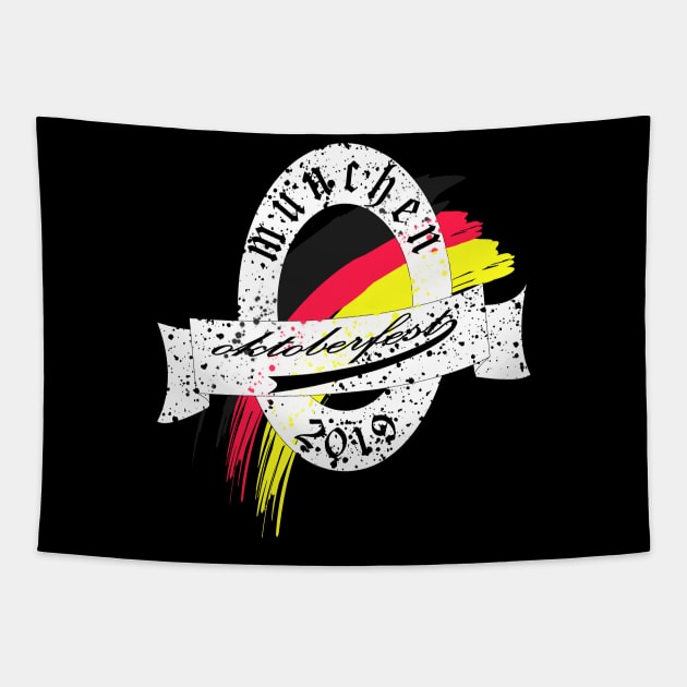 Oktoberfest munchen Tapestry by rashiddidou