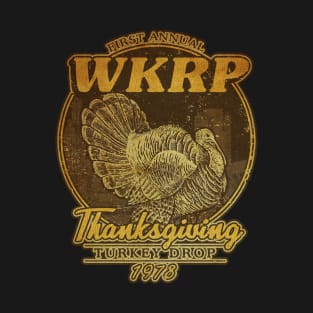 Thanksgiving Turkey Drop T-Shirt