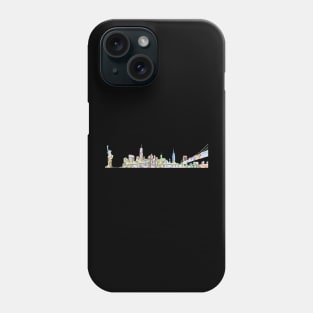 NYC map Phone Case