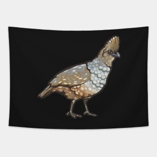 Scaled Quail Tapestry