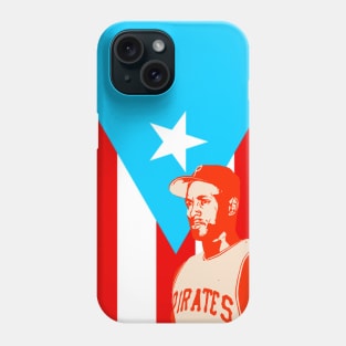 Puerto Rican Baseball Player | Roberto Clemente Phone Case