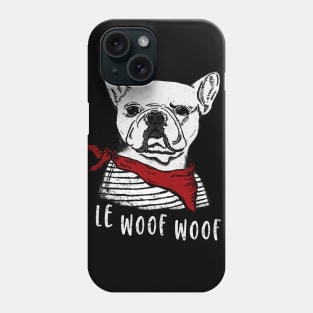 Le Woof Woow Frenchie Phone Case