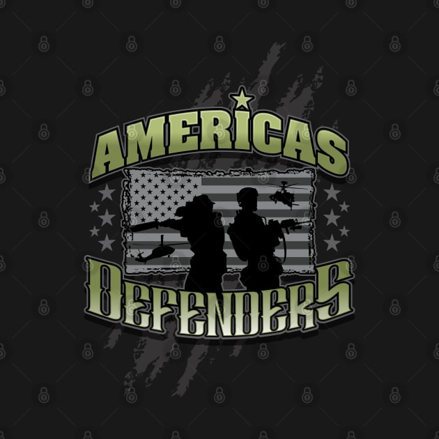 AMERICAS DEFENDERS by razrgrfx