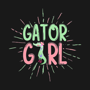 Alligator Gator Girl T-Shirt