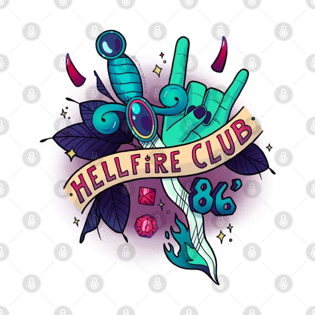 Hellfire Club 86' by heyouwitheface