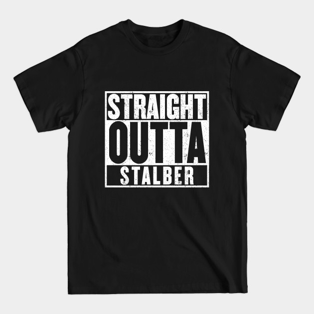 Disover Straight Outta Stalber T-Shirt - Pubg Chicken Dinner - T-Shirt