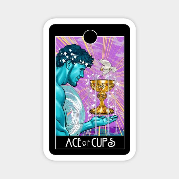 Ace of Cups Magnet by JoeBoy101