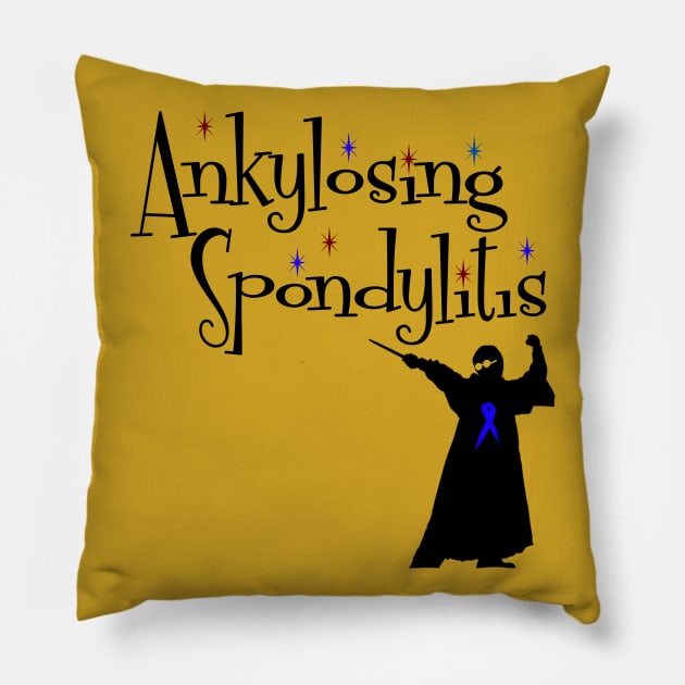 Spoonie Species: Ankylosing Spondylitis - Not a wizards spell Pillow by spooniespecies