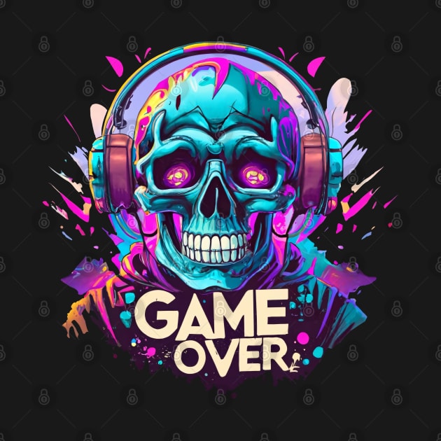 Game Over Skeleton DJ! by SocietyTwentyThree