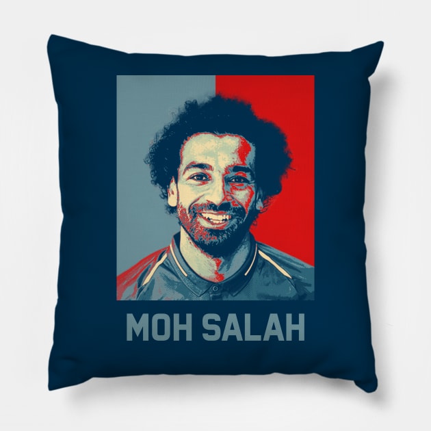 Moh salah Pillow by mrcatguys