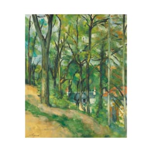 The Cote Saint-Denis in Pontoise by Paul Cezanne T-Shirt