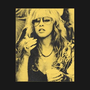 Stevie Nicks-Vintage Halftone T-Shirt